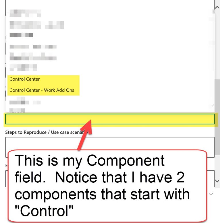 Jira Outlook add-in bug with Component field #1.jpg