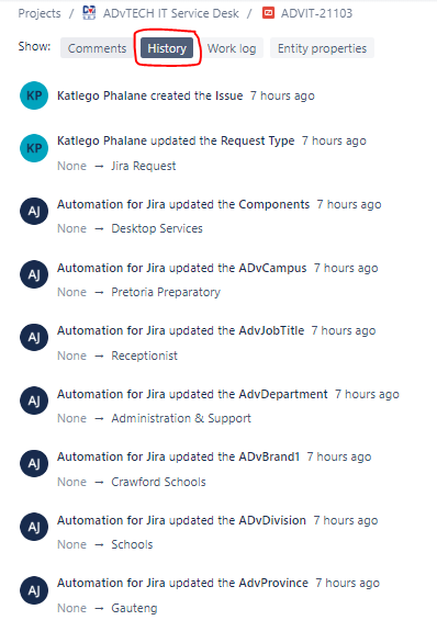 Time to assign still ticking History.PNG
