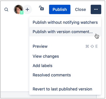 ConfluenceCloud_PublishwithVersionComment.png
