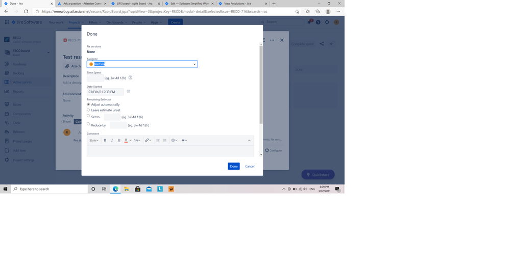 Not able to set resolution.png