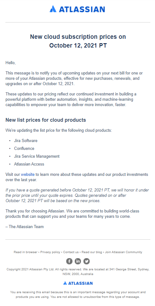 Atlassian Price email.PNG