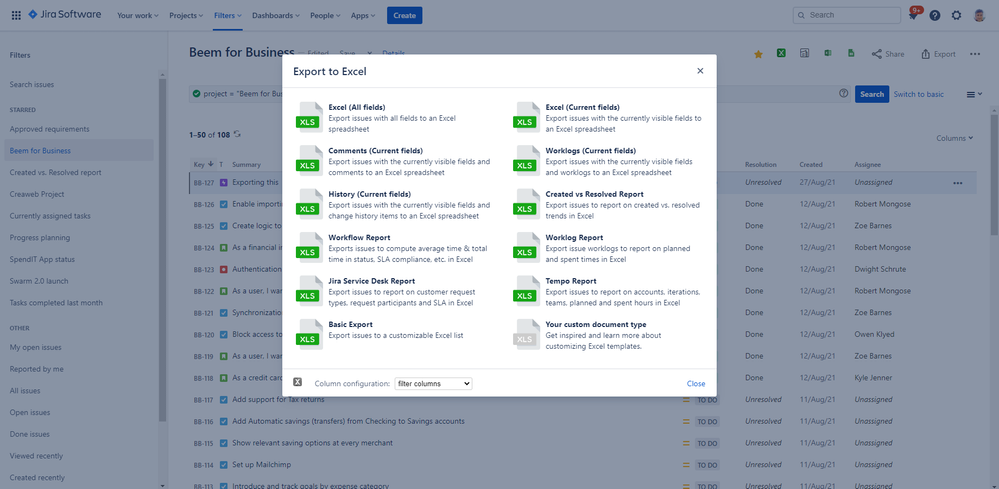 20210831-jira-cloud-issue-navigator-better-excel-exporter-menu.png