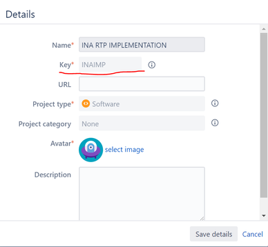The Column for Editing the Project Key Is Disabled.PNG