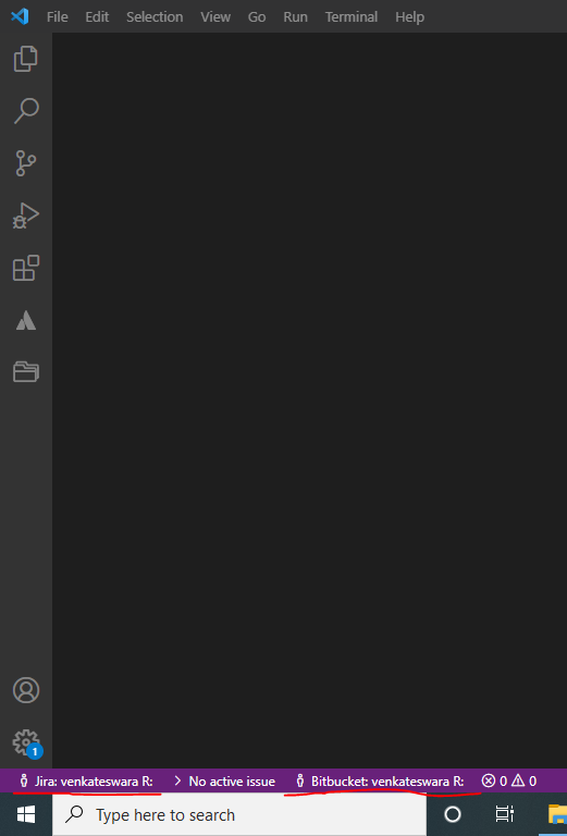JIRA and Bitbucket authenticated.PNG