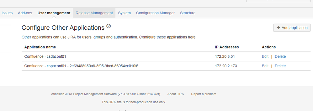 jira server with confluenec dev ip address.PNG
