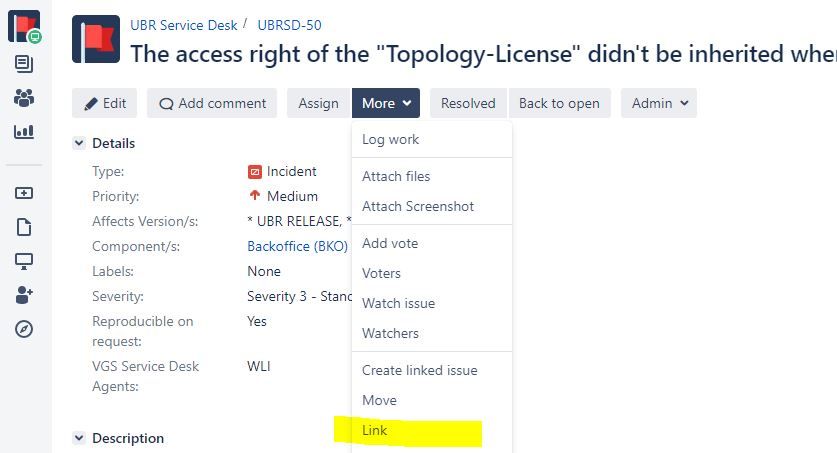 1. Retrieve issue in SD agent portal.JPG