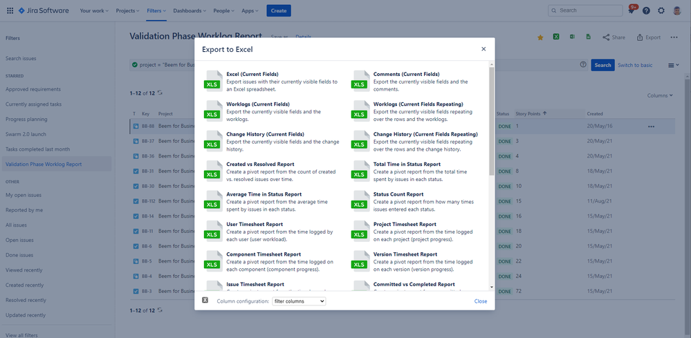 20211108-better-excel-exporter-jira-cloud-export-options.png