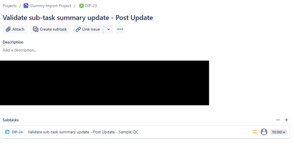 Update Subtask Summary - Test 2.png