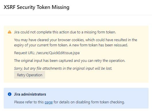 XSRF Security Token Missing.JPG