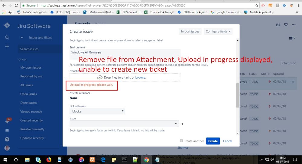 Remove file from Attachment, Upload in progress displayed,.jpg