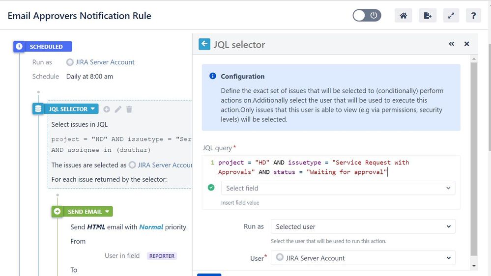 JQL Selector.JPG