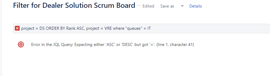 Scrum board filter error.PNG