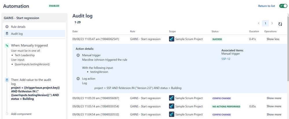 start regression log jql result.jpg