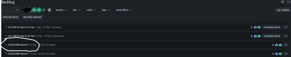 Screenshot showing the Sprint in the Backlog Tab.png