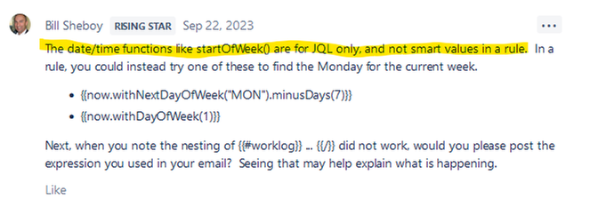 worklog automation audit log_startOfWeek error.png