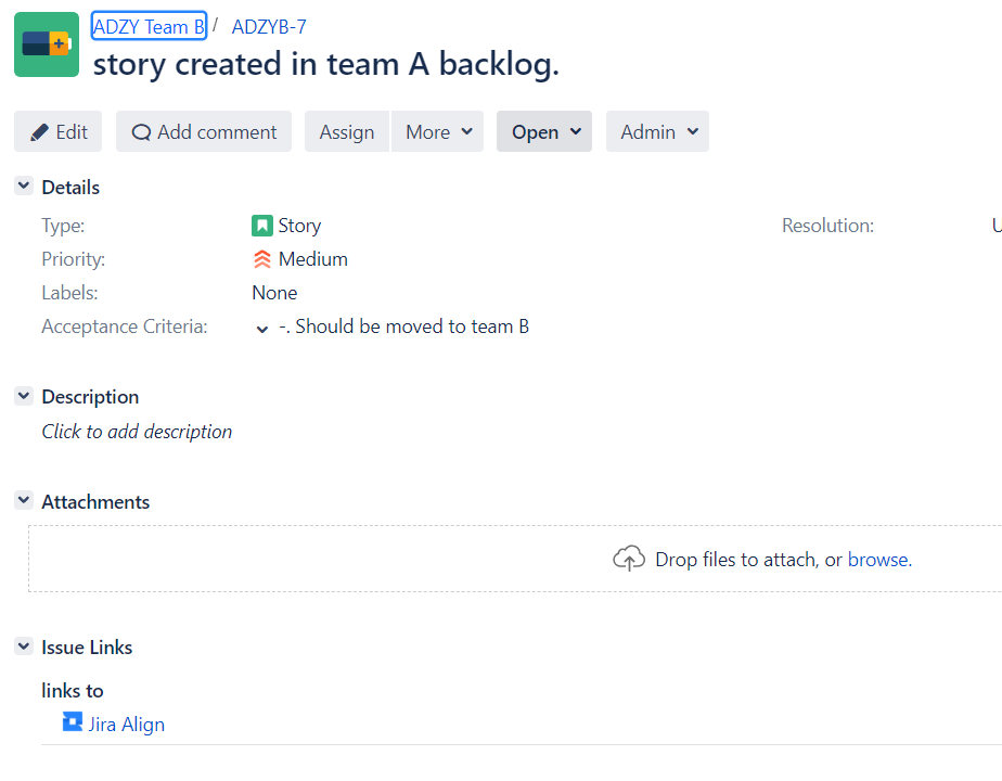 issue in teamB Jira.png
