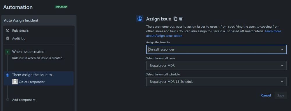 Automation Rule - On-call-Responder.JPG