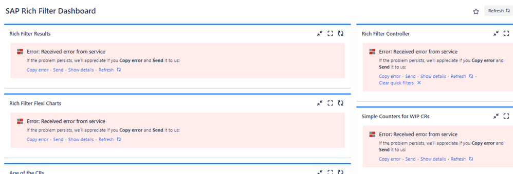 Getting Error on the JIRA Rich Filter for Dashboard App.PNG