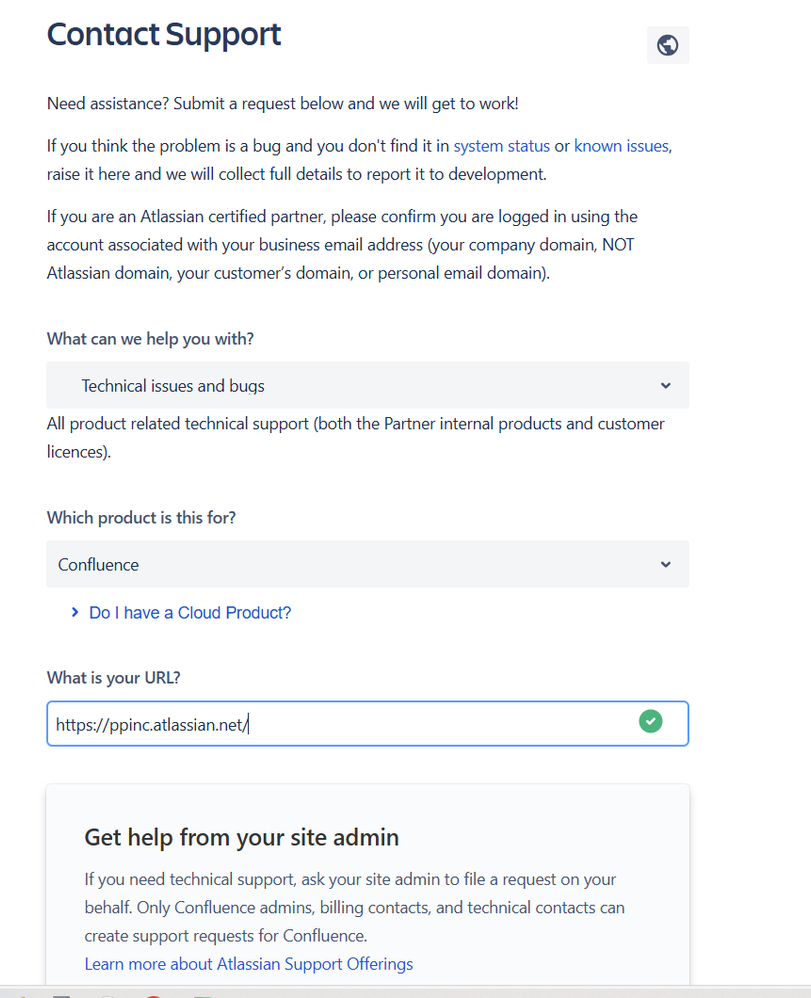 Confluence Support Page.PNG