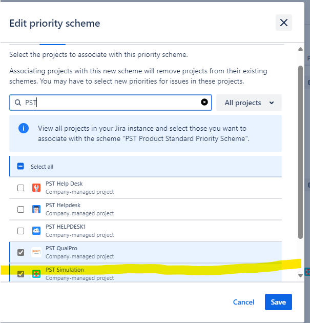 Projects in PST Product Standard Priority Scheme.png