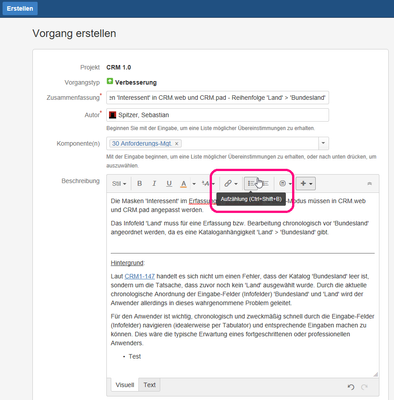 Hotkey Strg+Umschalter+B funktioniert nicht in Textfeldern von JIRA.png