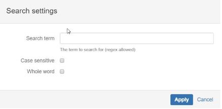 easily search logs to view script errors and search for key words or phrases.JPG