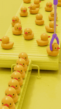 Satisfying Production Line GIF by michaelmarczewski.gif