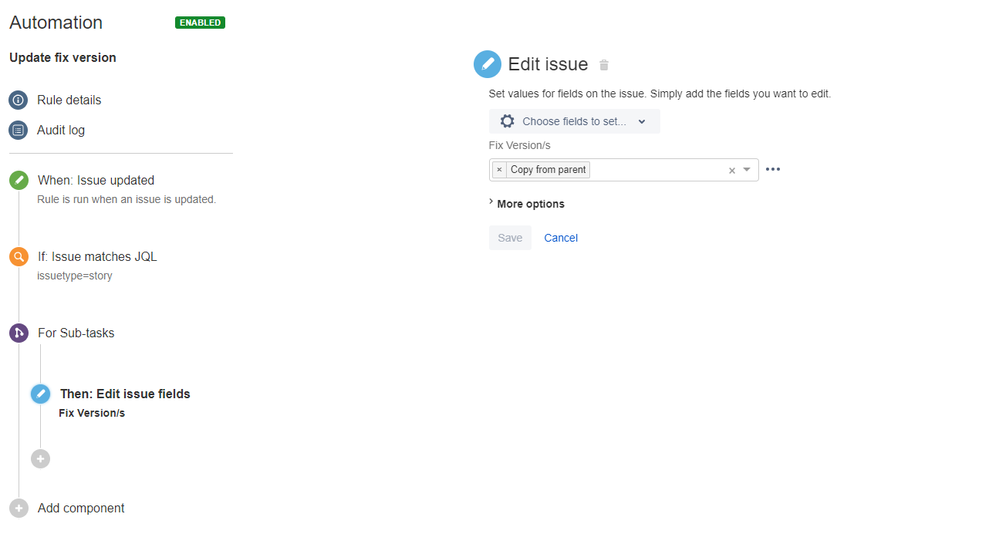 Automation - update FixVersion for sub-tasks.png