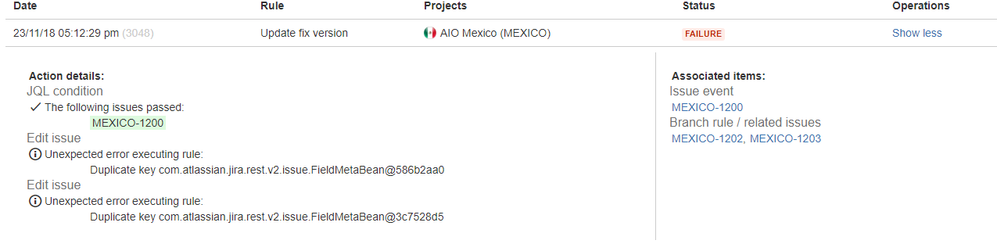 Automation - update Fix Version log entry.png