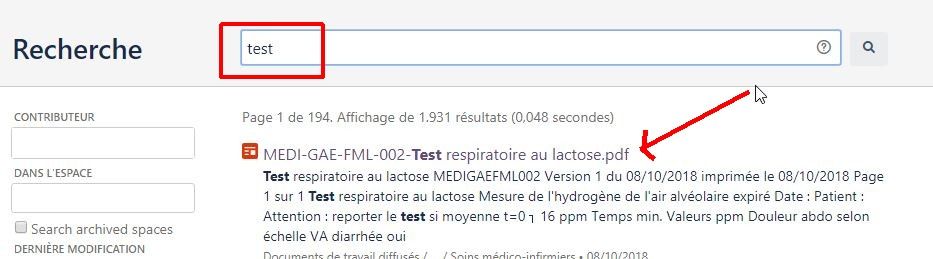 1. Search on test.jpg
