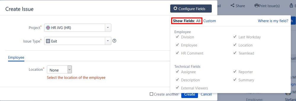 Create Issue - Configure Fields - All.jpg