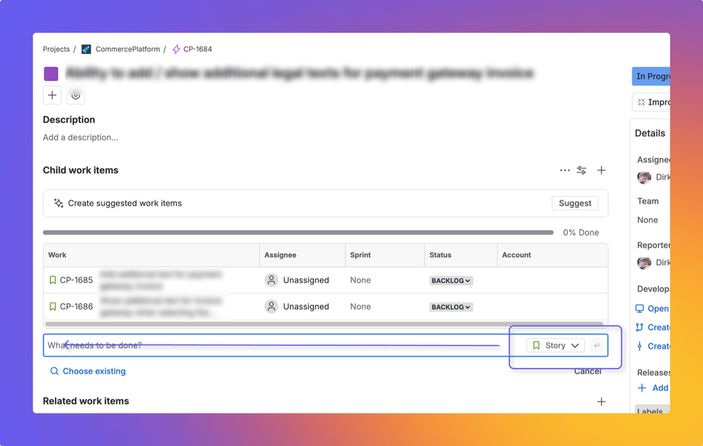 Project Management Interface with Invoice Legal Text Feature.png