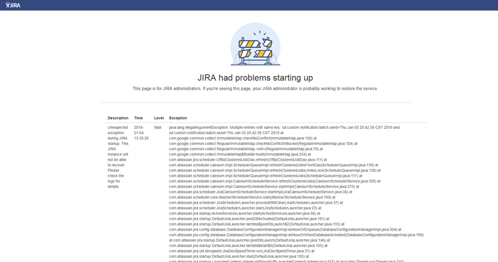 jira startup issues.PNG