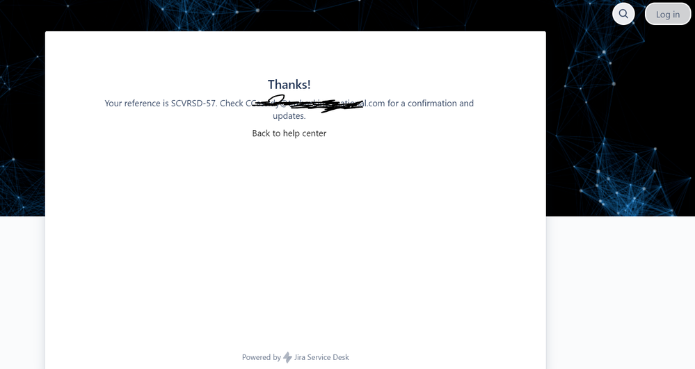 Customer Portal Issue creation screen.PNG