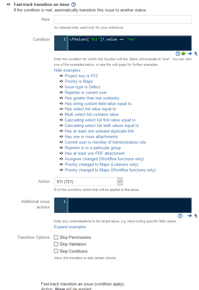 ScriptRunner Fast-trak an issue post function script.PNG
