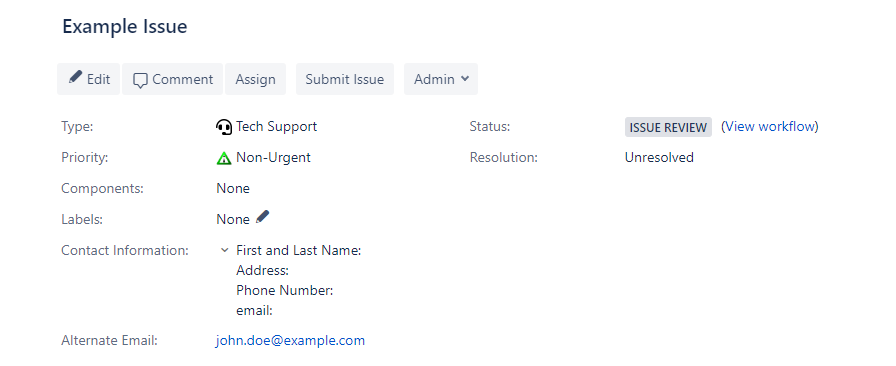 Example issue with alternate email.png
