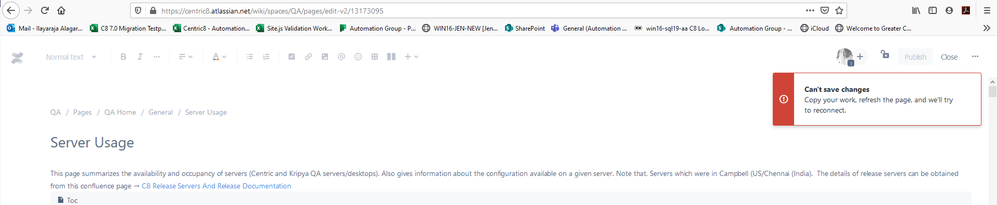 Server Usage Confluence Page - Editor Issue.PNG